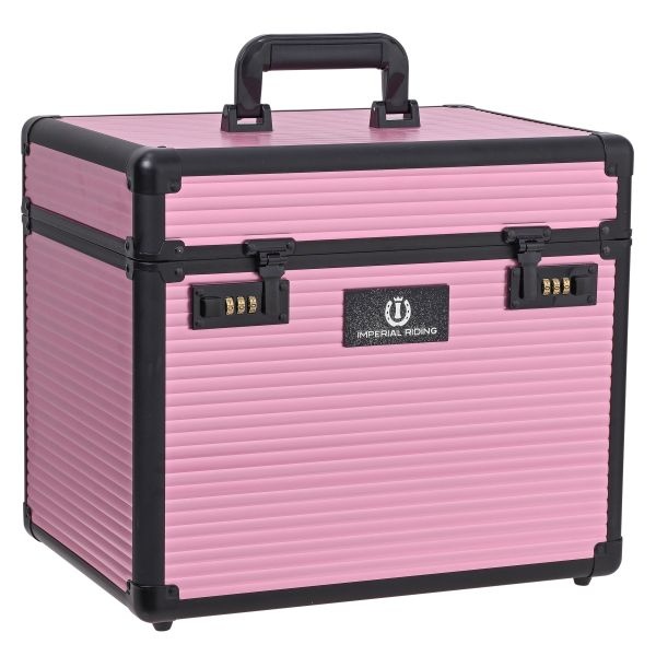 Imperial Riding Grooming Box IRHShiny - Dark Mauve