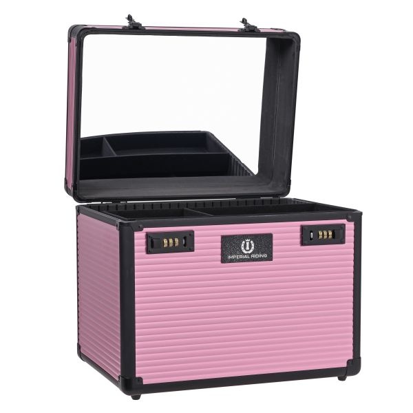 Imperial Riding Grooming Box IRHShiny - Dark Mauve