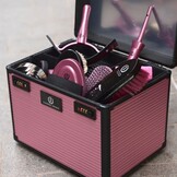 Imperial Riding Grooming Box IRHShiny - Dark Mauve