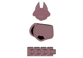 Imperial Riding Speelgoed set Crafty Ponies IRHVelvet - Dark Mauve