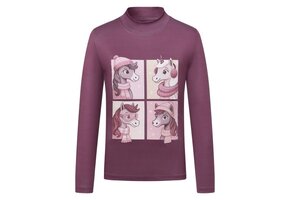 Imperial Riding KIDS Top IRHEnjoy Frosty - Dark Mauve