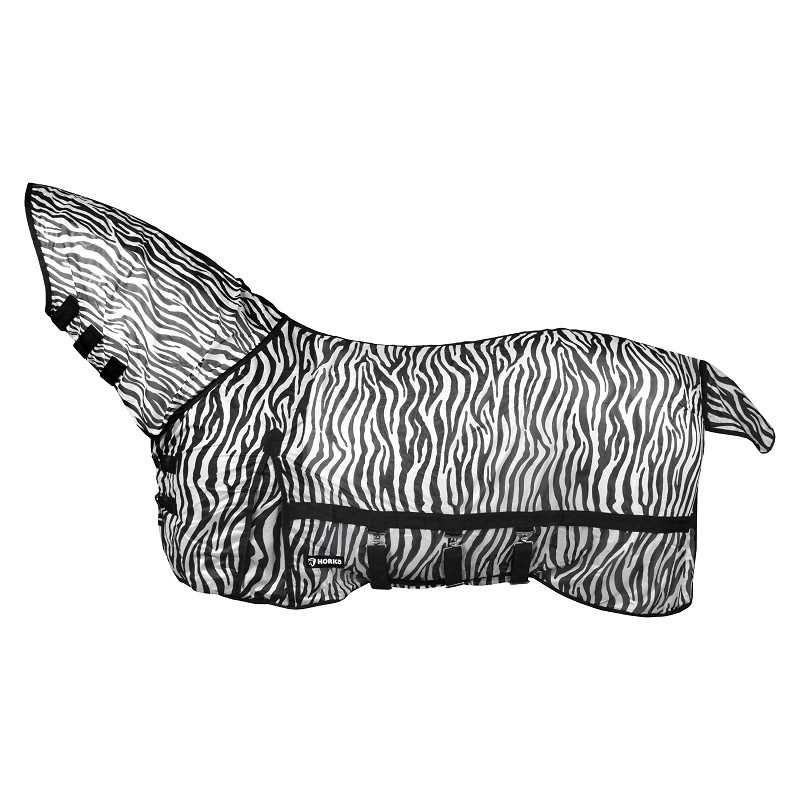 Horka Anti Vliegendeken Met Hals - Zebra