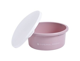 Imperial Riding Voerbak met deksel 2L IRHBasic - Mauve