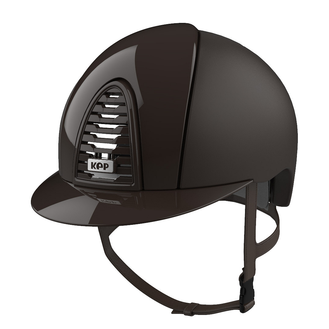 KEP Cromo 2.0 Textile/Polish frame&grid polish Bruin - Schaalmaat M (51-58)
