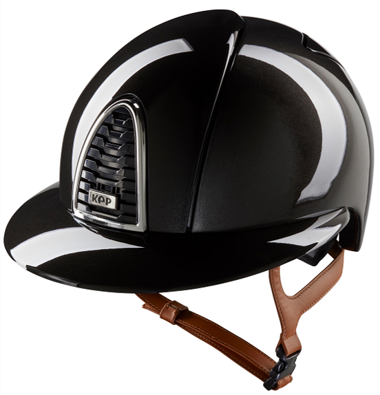 KEP Cromo 2.0 Shine Polo Beige chinstrap - Zwart - Schaalmaat M (51-58)