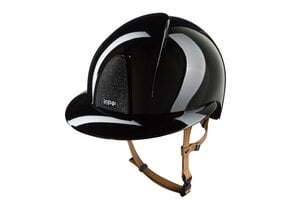KEP Italia Smart Nova Metal Polish Zwart Star Cognac Bandje - Schaal M (51-58)