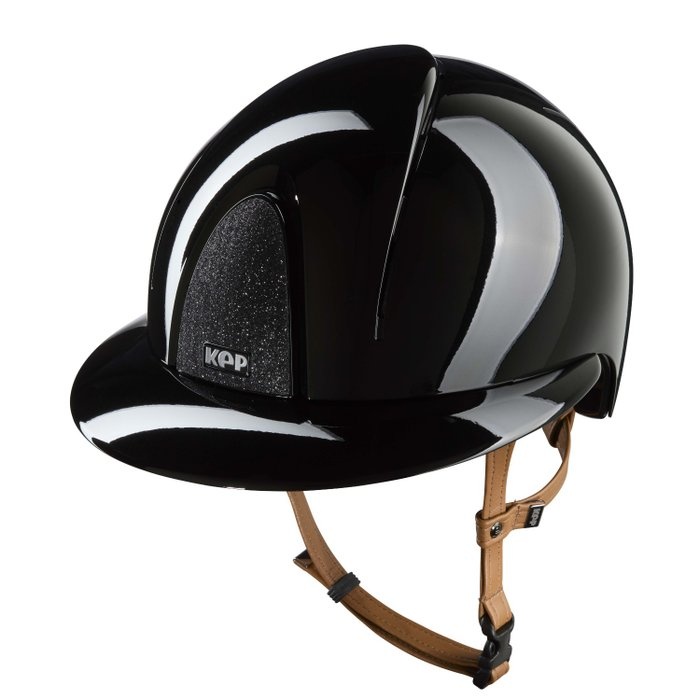 KEP Italia Smart Nova Metal Polish Zwart Star Cognac Bandje - Schaal M (51-58)