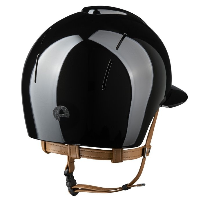 KEP Italia Smart Nova Metal Polish Zwart Star Cognac Bandje - Schaal M (51-58)