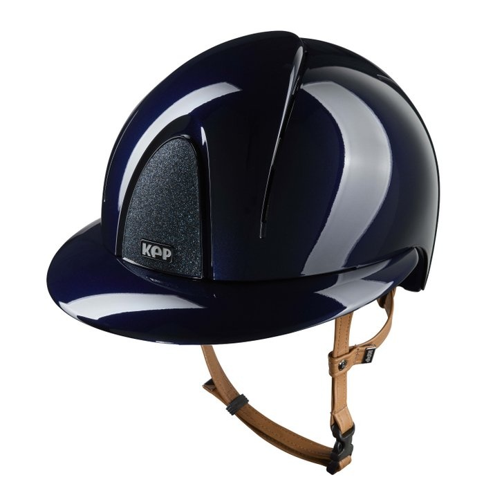 KEP Italia Smart Nova Metal Polish Blauw Star Cognac Bandje - Schaal M (51-58)