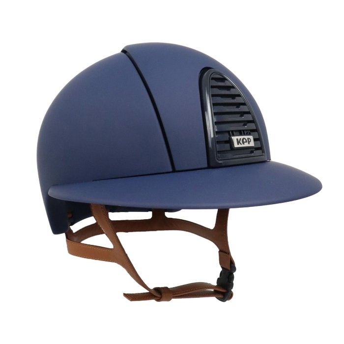 KEP Italia Cromo 2.0 Matt blauw polo cognac bandje - Schaalmaat M (51-58)