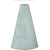 Pro Garden Afdekhoes voor parasol 175x28x50 cm - Donkergroen