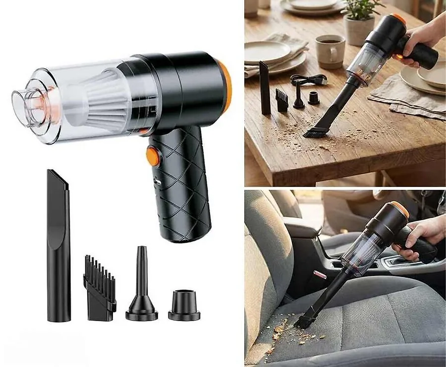 Benson 2-in-1 Stofzuiger en Compressor Mini
