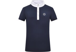 Imperial Riding Kids Competition shirt IRHBasic Glam - Navy
