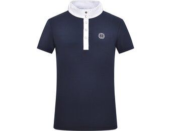 Imperial Riding Kids Competition shirt IRHBasic Glam - Navy