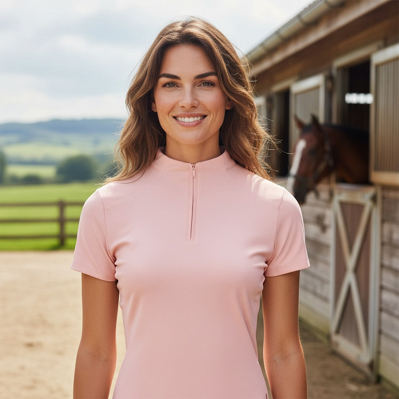 Harry's Horse Shirt Baselayer Match - Coral