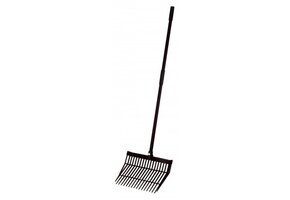 Hippo-Tonic PVC Vork met Steel - Zwart
