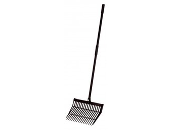 Hippo-Tonic PVC Vork met Steel - Zwart