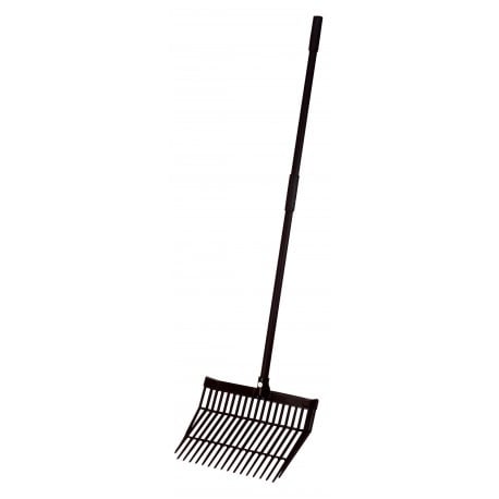 Hippo-Tonic PVC Vork met Steel - Zwart