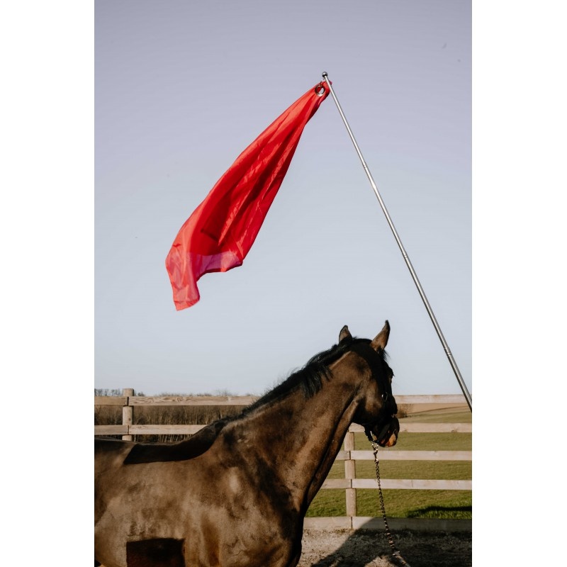 Hippo-Tonic Ethologisch Trainingsstok met Vlag - Geel