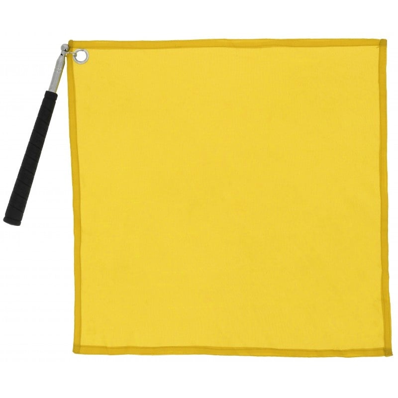 Hippo-Tonic Ethologisch Trainingsstok met Vlag - Rood