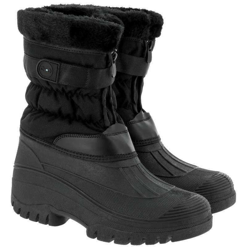 Riding World Laarzen Winter - Zwart