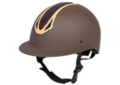 Harry's Horse Veiligheidscap Pro F1 Mat Sparkle - Bruin