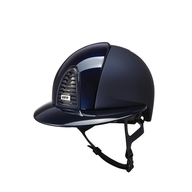 KEP Cromo 2.0 Polo Visor - Textile Blauw  Frame & Grid Polish Blauw