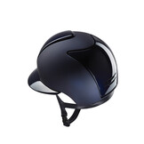 KEP Cromo 2.0 Polo Visor - Textile Blauw Frame & Grid Polish Blauw