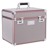 Imperial Riding Grooming Box IRHShiny - Taupe Herringbone