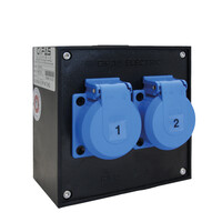 248912 Distributiebox Vol rubber 2V WCD RA Gifas Electric 1212