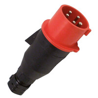 107183  Contactstop 16A 5P 6H Gifas Electric vol rubber