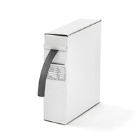 Krimpkous 12,7/6,4 zwart dunwandig KOM-SHRINK  HQ BOX 8M