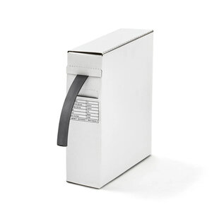 Kabelsopmaat.nl Krimpkous 12,7/6,4 zwart dunwandig KOM-SHRINK  HQ BOX 8M