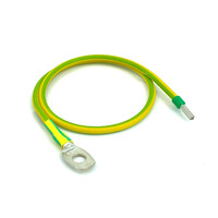 Aardkabel M8 6mm2 50cm geel/groen HT145