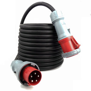 Kabelsopmaat.nl Verlengkabel CEE 63A 5P 30M 5G10mm2 H07RN-F PRO