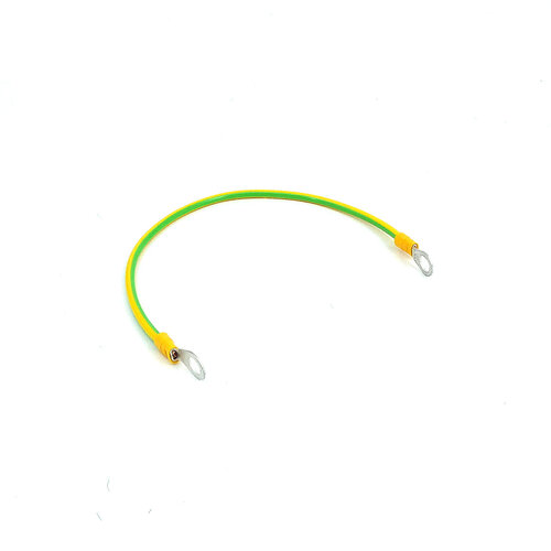 Kabelsopmaat.nl Aardkabel M8/M8 6mm2 30cm geel/groen H07V2-K Kabelsopmaat.nl Aardkabel M8/M8 6mm2 30cm geel/groen H07V2-K