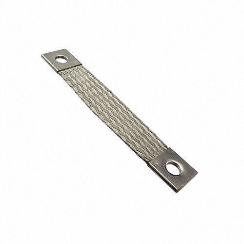Kabelsopmaat.nl Vlakke aardlitze 10mm2 300mm M6/M6 vertind koperdraad Kabelsopmaat.nl Vlakke aardlitze 10mm2 300mm M6/M6 vertind koperdraad