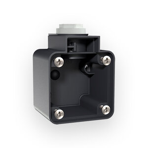 Mennekes  10716 Onderbak schuko contactdoos zwart