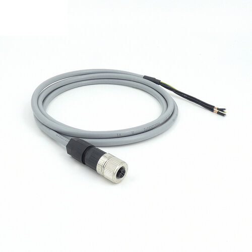 Kabelsopmaat.nl M12 4P Standaard Sensor/Actuator aansluitkabel enkelzijdige 10mtr PVC kabel Kabelsopmaat.nl M12 4P Standaard Sensor/Actuator aansluitkabel enkelzijdige 10mtr PVC kabel