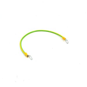 Kabelsopmaat.nl Aardkabel M6/M6 6mm2 50cm geel/groen H07V2-K