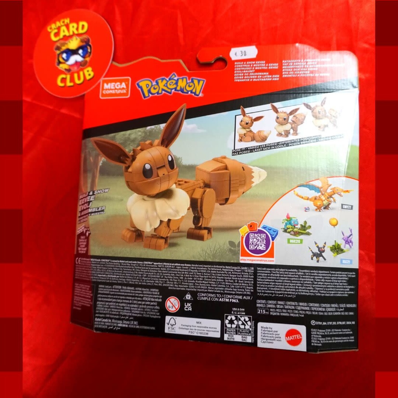 Pokemon Mega Construx Pokemon Eevee