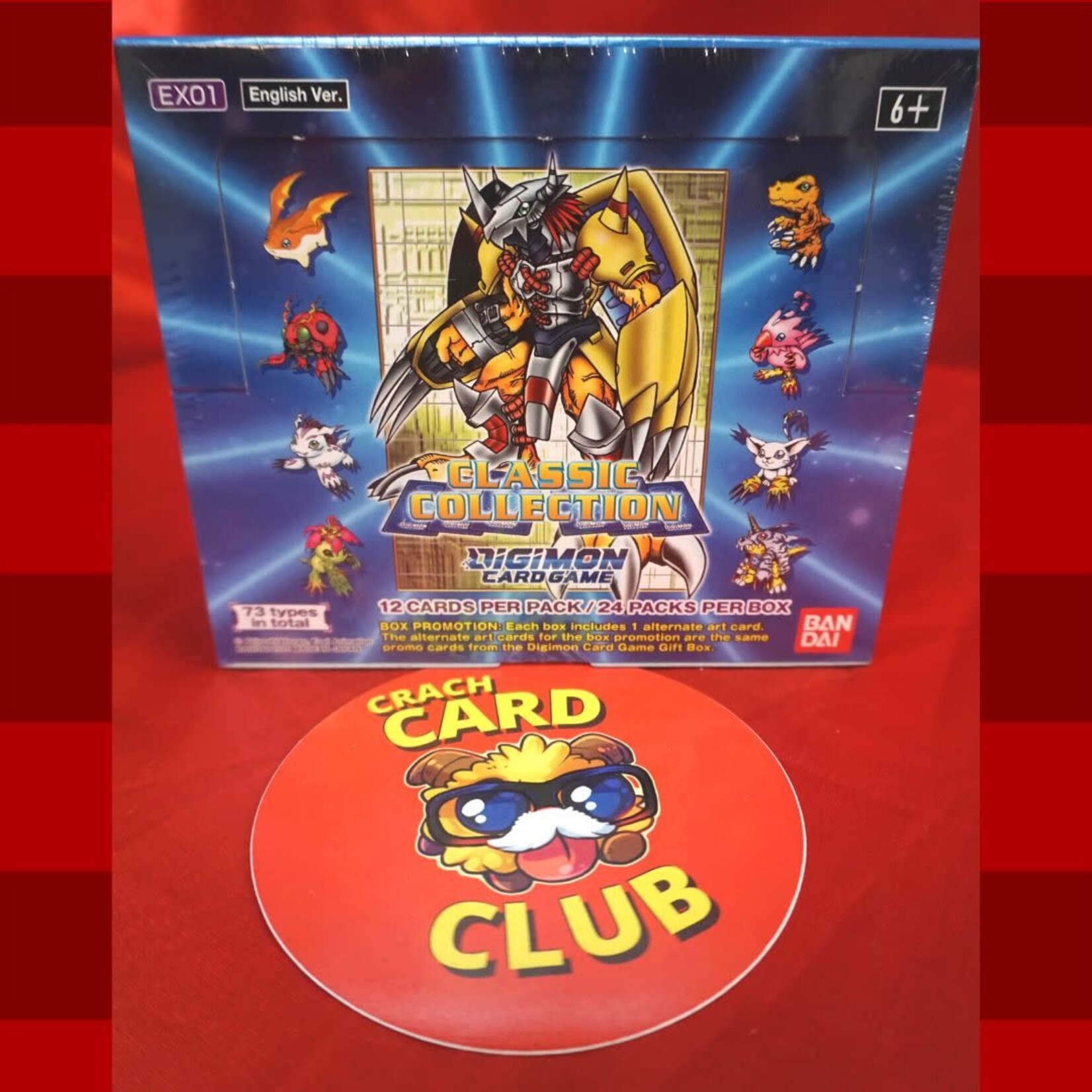 Bandai Digi EX1 booster box Classic Collection