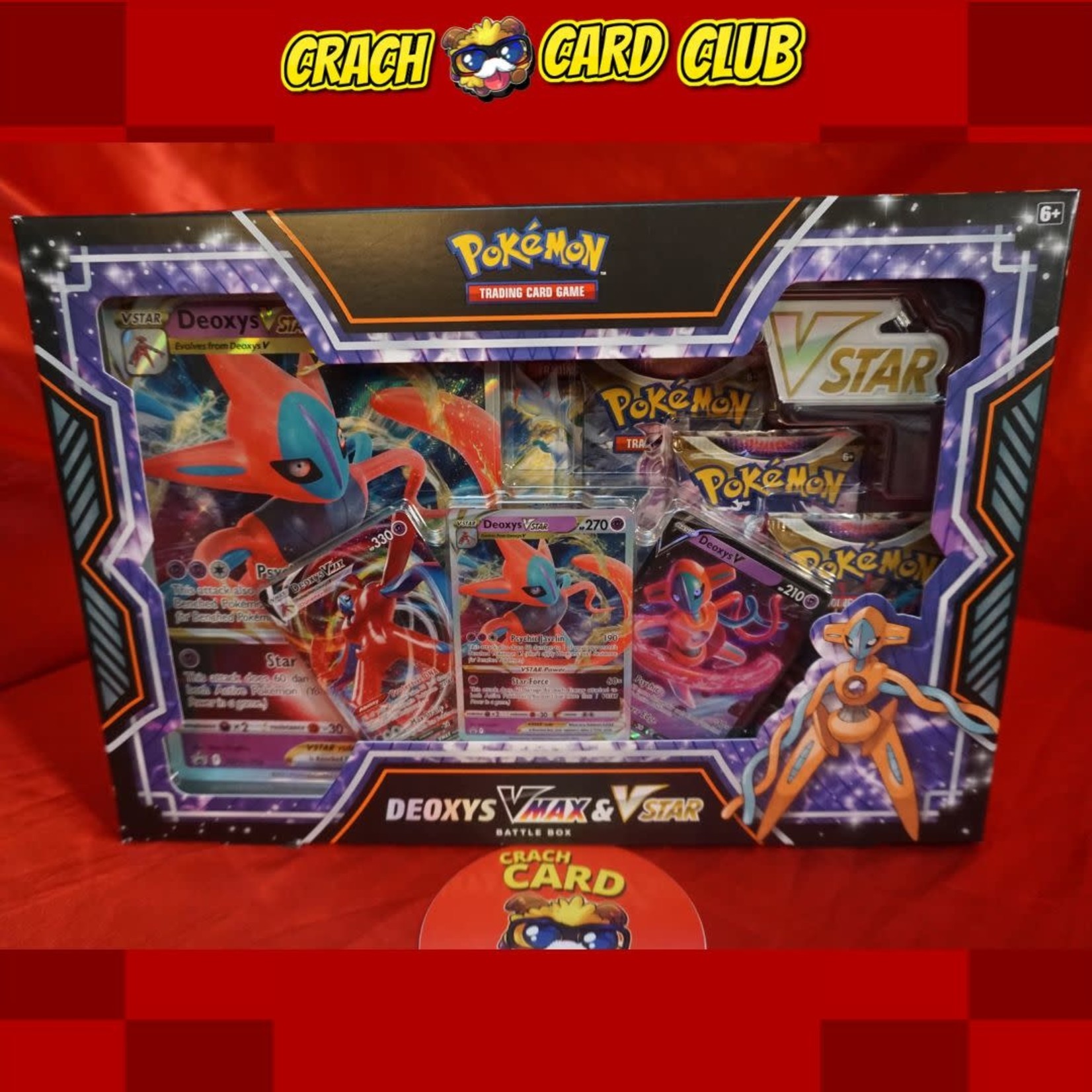 Pokemon Deoxys VMax & Vstar box Pokemon