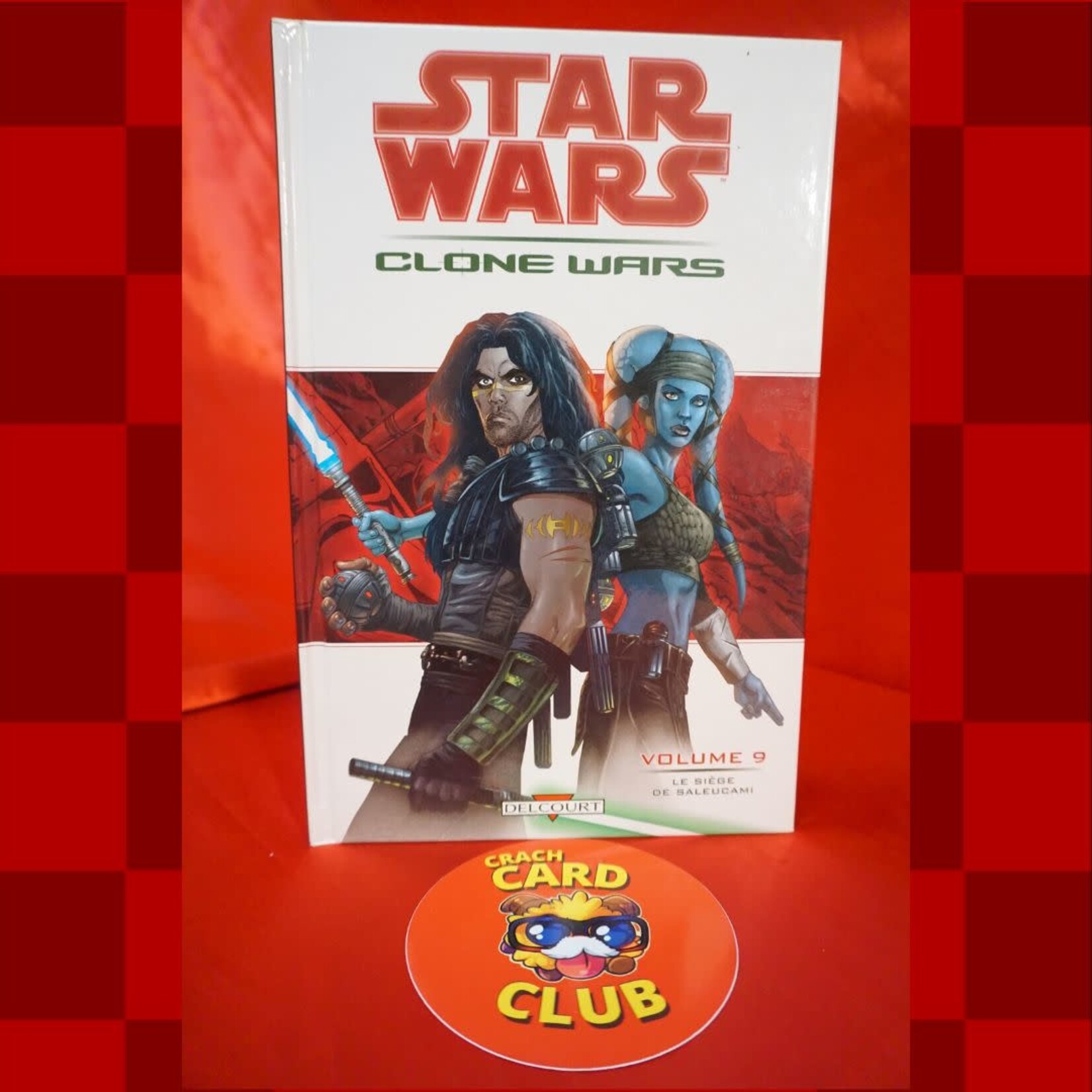 Delcourt Starwars comics FR Clone Wars vol9