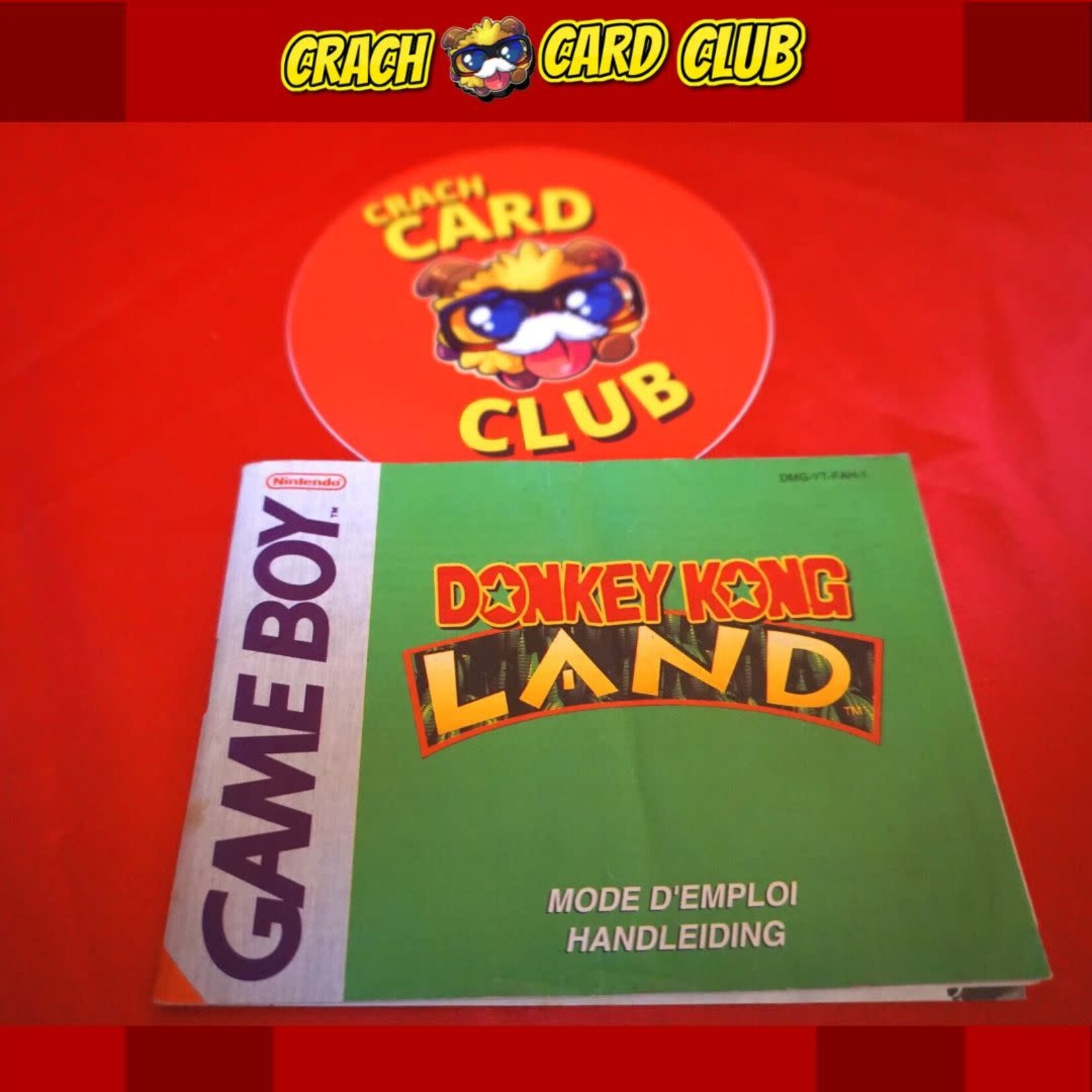 Nintendo Donkey kong land + book Gameboy