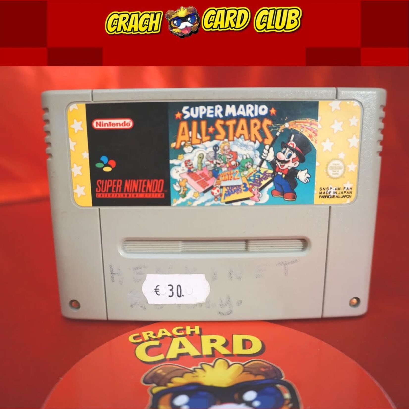 Nintendo Super mario all stars SNES