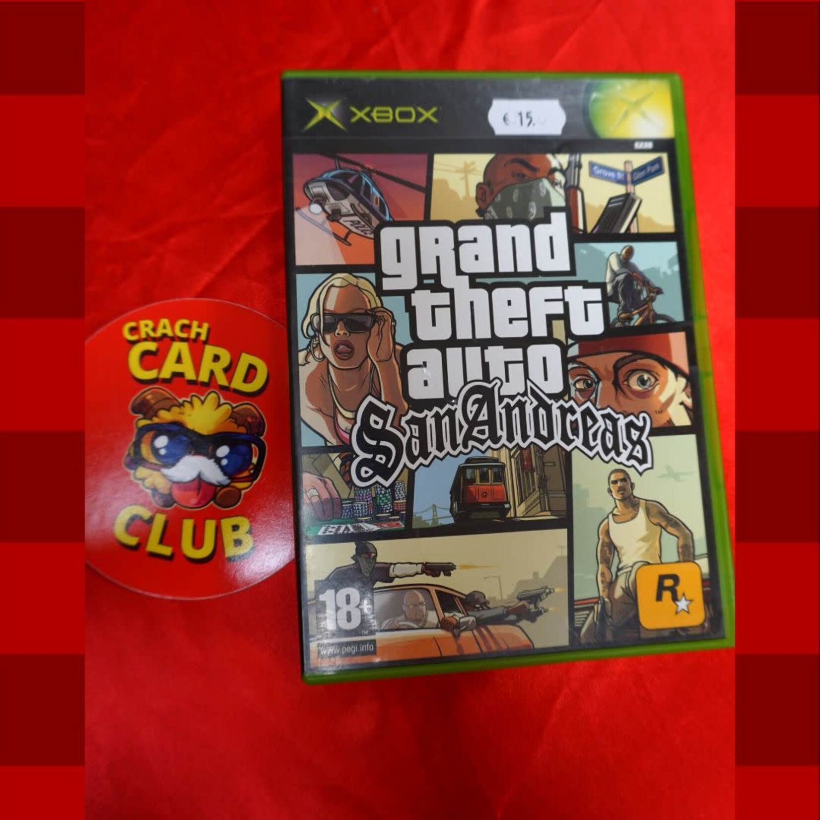 xbox GTA San Andreas XBOX