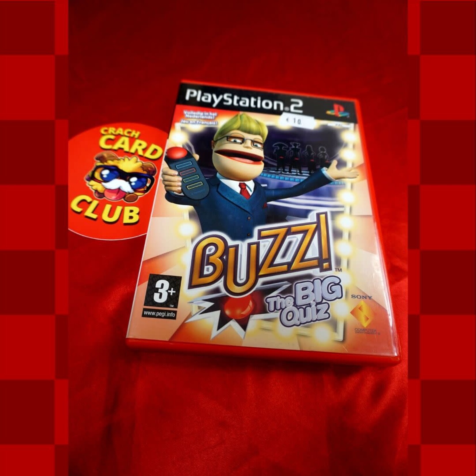 playstation Buzz the big quiz PS2