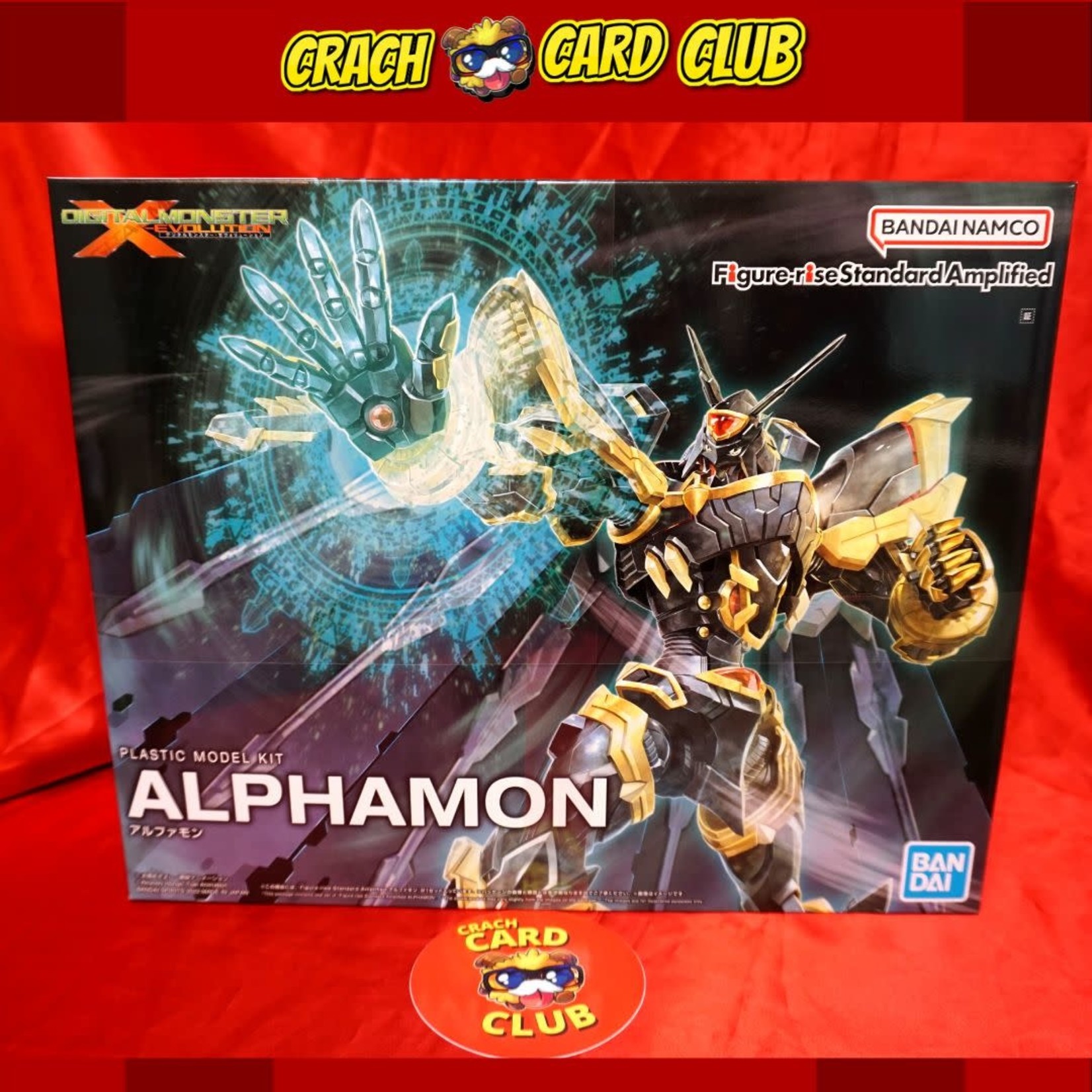 Bandai Alphamon Rise figure Digimon Buildkit