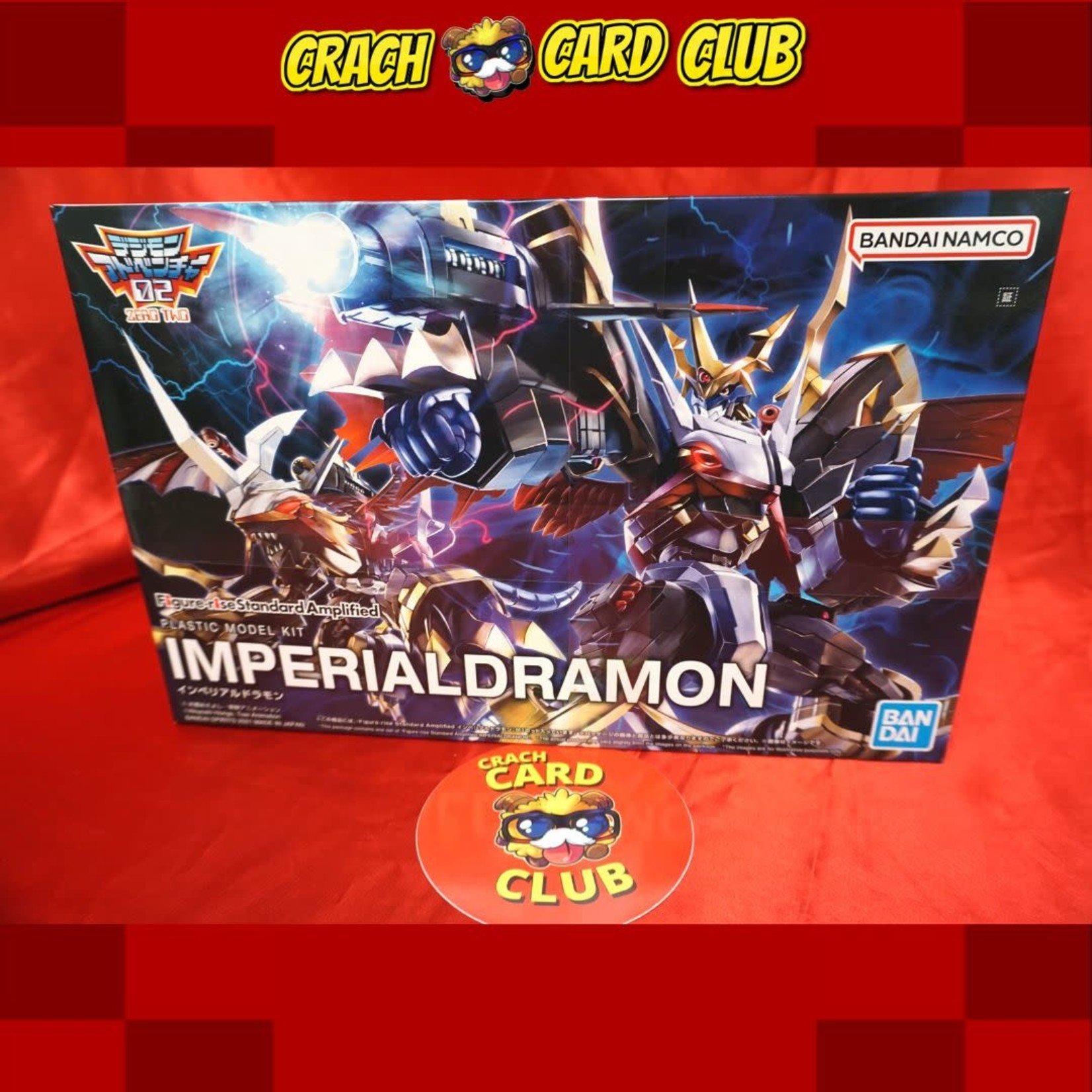 Bandai Imperialdramon Digimon figure buildkit